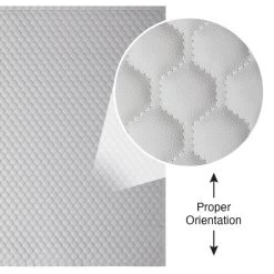 EverSoft™ Silver Hexagon Stitched Foam Backed Vinyl -Home-Fabric EverSoft Silver Hexagon Stitched Foam Backed Vinyl 6