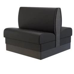 Nauga Soft Black Satin 54" Vinyl Fabric -Home-Fabric Nauga Soft Vinyl Black Satin 54 906