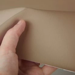 Nauga Soft Cocoa 54" Vinyl Fabric -Home-Fabric Nauga Soft Vinyl Cocoa 54 3