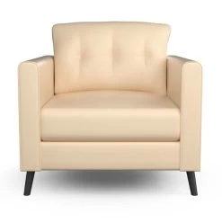 Nauga Soft Fawn 54" Vinyl Fabric -Home-Fabric Nauga Soft Vinyl Fawn 54 901