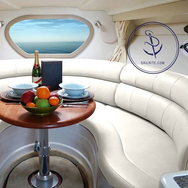 Nauga Soft Soft White 54" Vinyl Fabric 4 Nauga Soft Soft White 54" Vinyl Fabric - Image 4