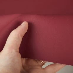 Nauga Soft Tapestry Red 54" Vinyl Fabric -Home-Fabric Nauga Soft Vinyl Tapestry Red 54 3