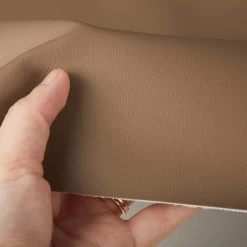 Nauga Soft Velvet Brown 54" Vinyl Fabric -Home-Fabric Nauga Soft Vinyl Velvet Brown 54 3