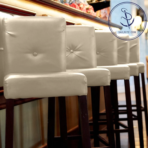 Naugahyde® All American Alabaster 54" Vinyl Fabric 6 Naugahyde® All American Alabaster 54" Vinyl Fabric - Image 6