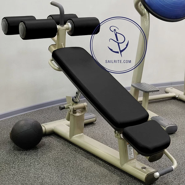 Naugahyde® All American Black 54" Vinyl Fabric 4 Naugahyde® All American Black 54" Vinyl Fabric - Image 4