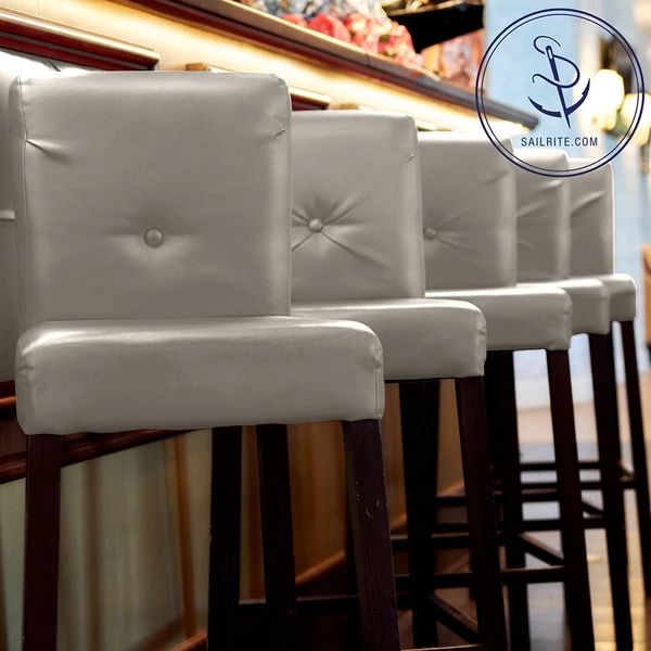 Naugahyde® All American Dove 54" Vinyl Fabric 6 Naugahyde® All American Dove 54" Vinyl Fabric - Image 6