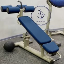 Naugahyde® All American Royal Blue 54" Vinyl Fabric -Home-Fabric Naugahyde All American Royal Blue Vinyl AM37 54 84