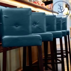 Naugahyde® Universal Regimental Blue 54" Vinyl Fabric -Home-Fabric Naugahyde Universal Regimental Blue 54 89