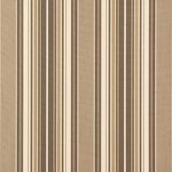 Sunbrella® Awning Stripe 4817-0000 Westfield Mushroom 46" Fabric