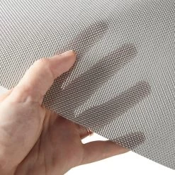 Textilene® Metallics Vinyl Mesh Aluminum 54" Fabric -Home-Fabric Textilene Metallics Vinyl Mesh Aluminum 54 Fabric 5